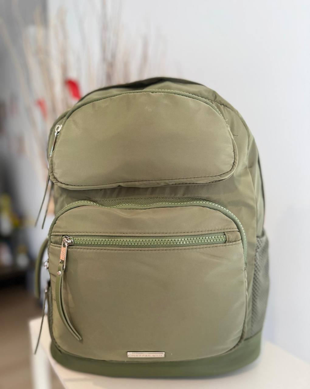 🎒 Mochila Verde Urban Girl – Comodidad con Estilo Casual